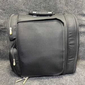 Zuca Artist Backpack Black Professional Business Organizer Tech Tool Travel Bag
